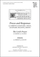 Preces and Responses SATB Vocal Score cover